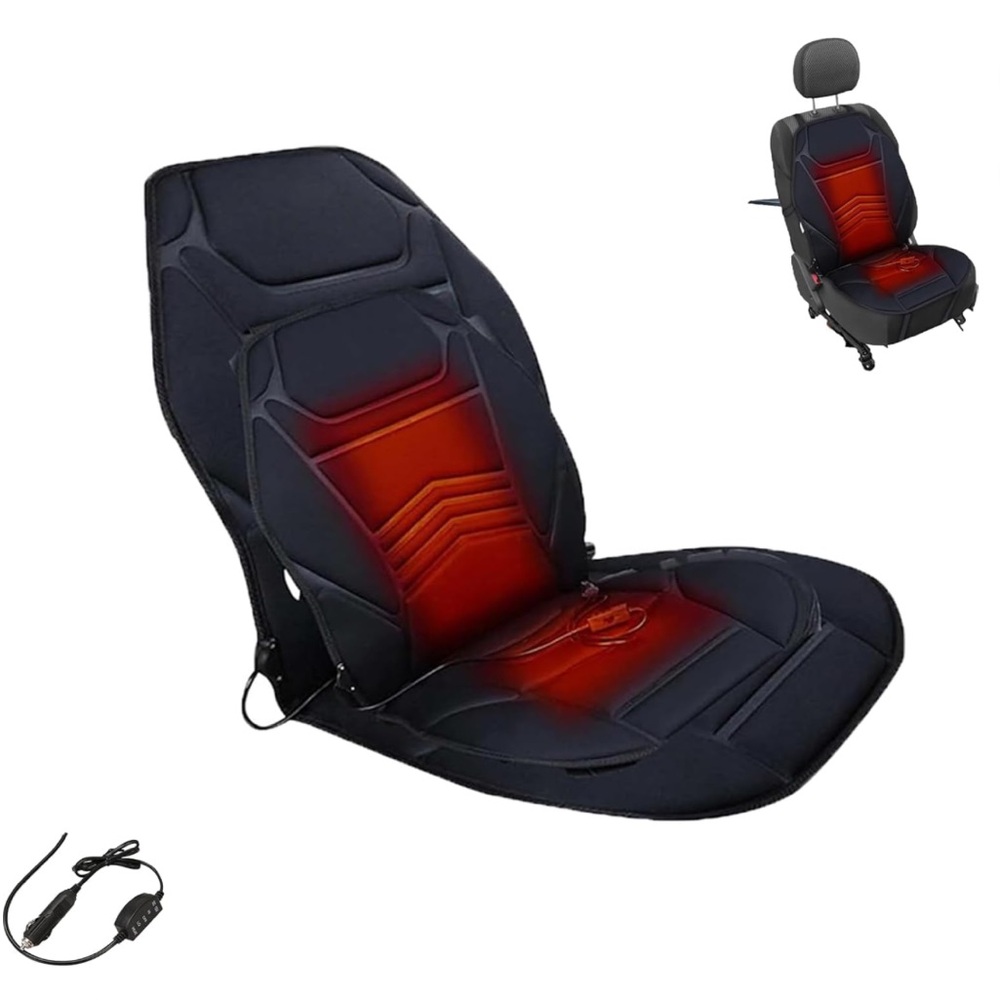 2pk- Full Back & Seat Warming Pad for use in Car